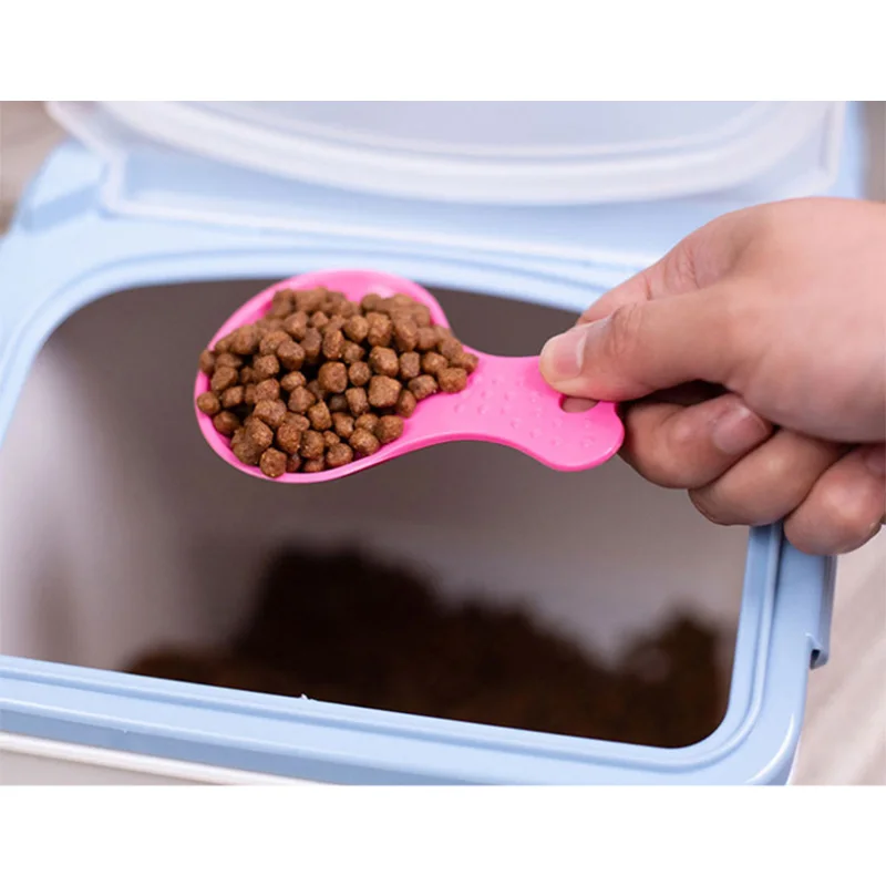 Лопатка для домашних животных маленькая прочная пластиковая ложка лопатка собак