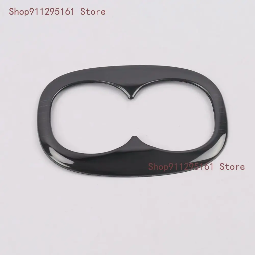 

For Mitsubishi Eclipse Cross 2017-2019 2020 Rear Seat Water Cup Holder Frame Cover Trim Moulding Styling Interior Accessories