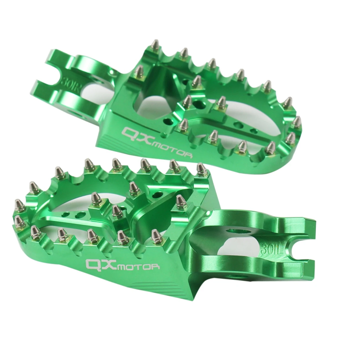 ЧПУ Заготовка MX подножки подставки педали для Kawasaki kx250f 2006 2016 kx450f 2007 klx450r 2008