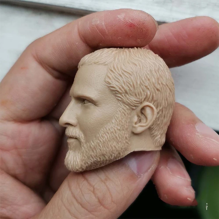 Мужская Неокрашенная камуфляжная головка спецназ морского котика 1/6 | Игрушки и