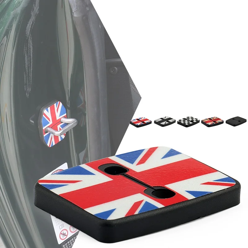 2 шт. Автомобильный Дверной замок крышка Кепка с пряжкой Антикоррозийная для MINI