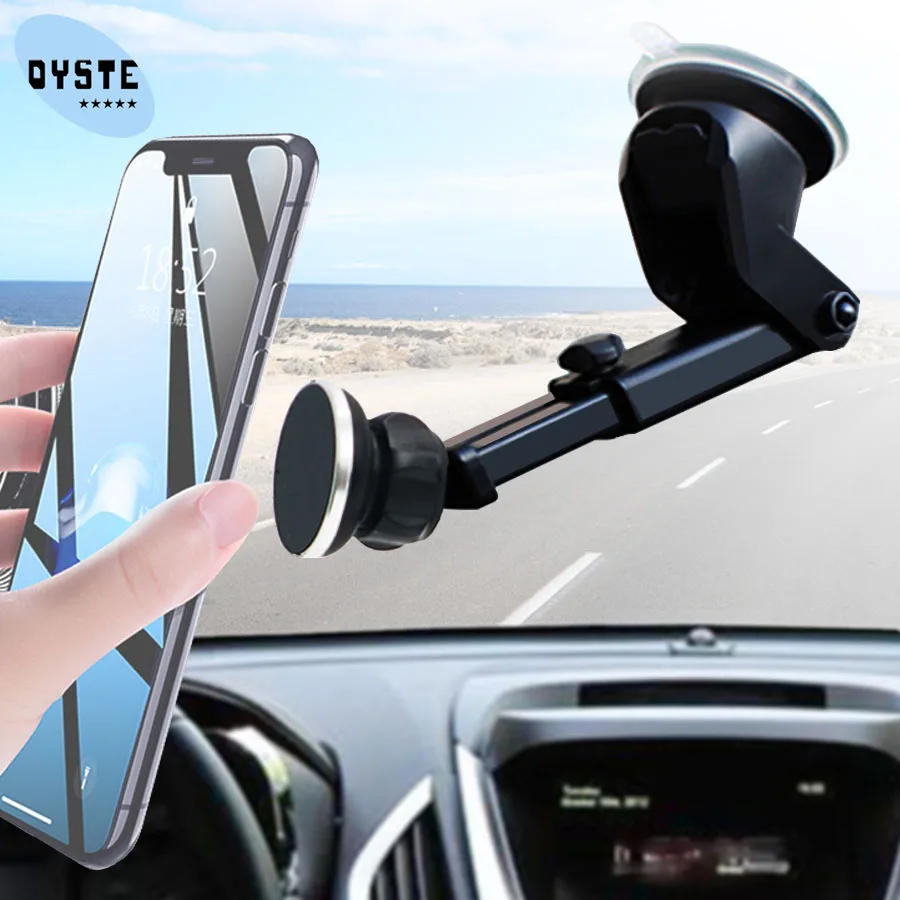 suporte porta celular windshield universal magnetic telefon telefoonhouder auto mobile phone stand car holder smartphone voiture free global shipping