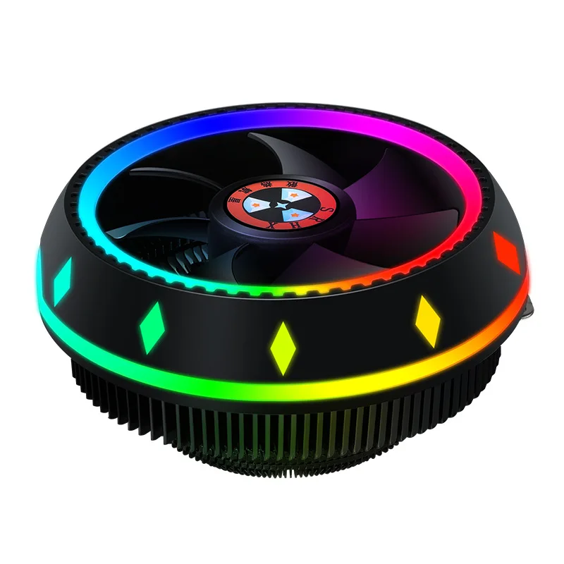 

Efficient Cooling CPU Cooler Fan 3pin For Intel 115X AMD AM4 Platform HTPC/ITX MINI PC Quiet Ventilador