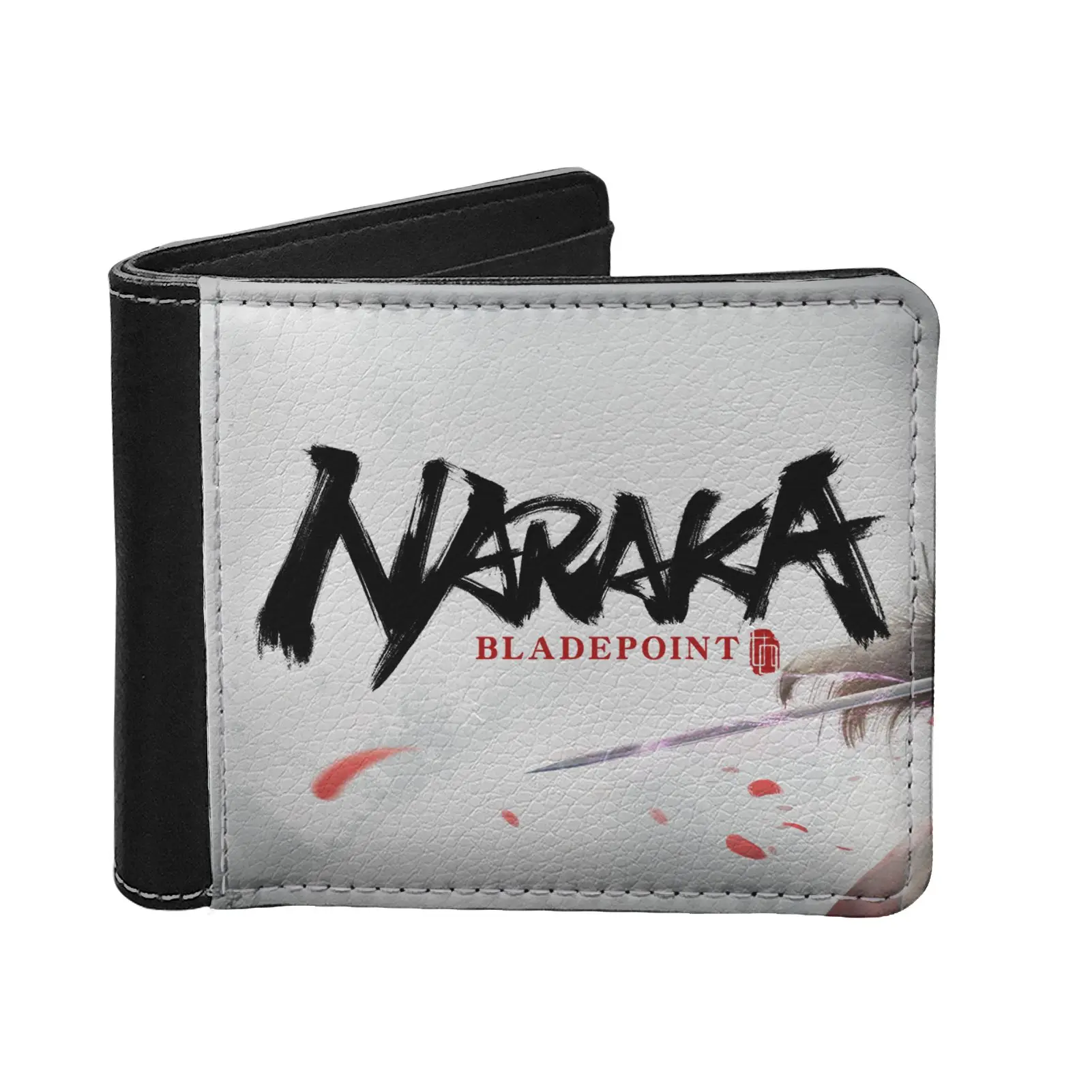 

Мужские кошельки Black Naraka: Bladepoint роскошные кожаные сумки для хранения денег с принтом Аниме Kuroshitsuji Кошелек Cartera для мальчиков подарки