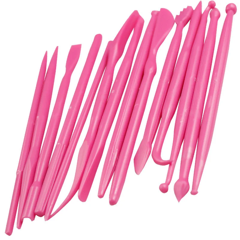 Резная группа тортов 14 шт. розовая помадка фотоформа для торта|Формы тортов| |