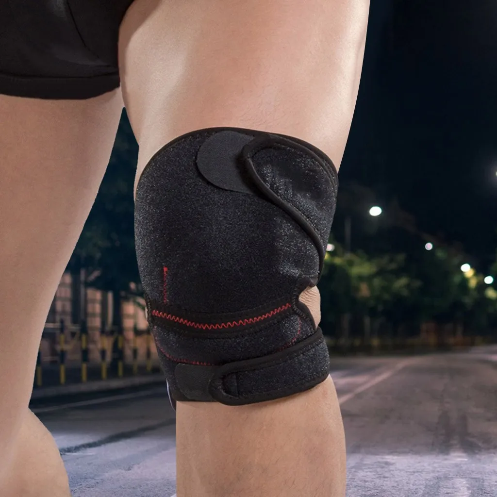 

1Pair Joint Knee Pads For Basketball/Hiking/Running Breathable Compressed Daily Useful Knee Protector Sports Accessories Black