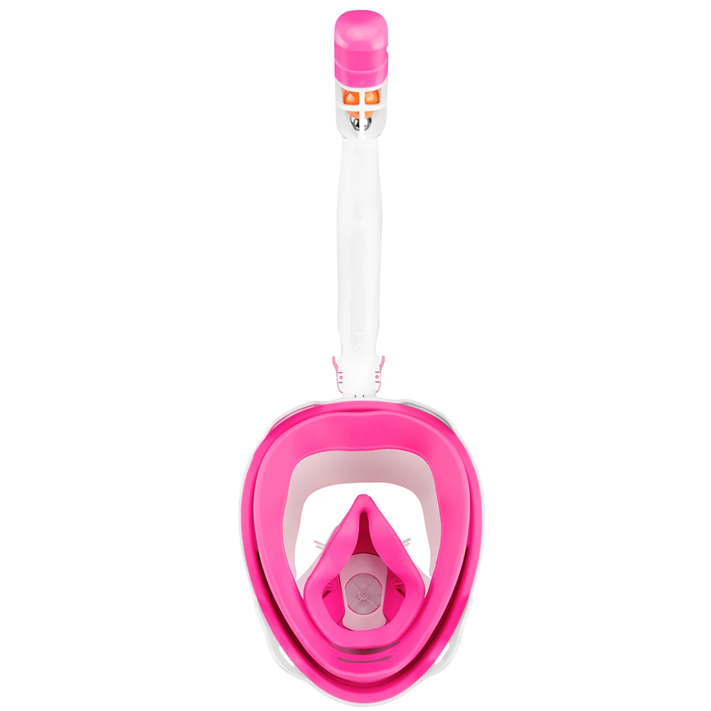 Противотуманная Маска Для Сноркелинга для всего лица 360 Вращающаяся маска