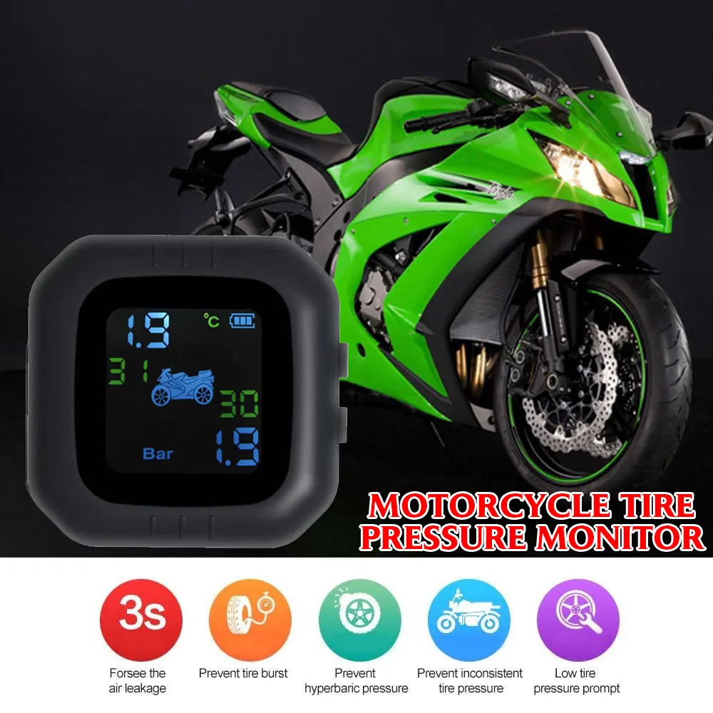 Внешняя сигнализация Tpms для мотоцикла беспроводные датчики давления в шинах