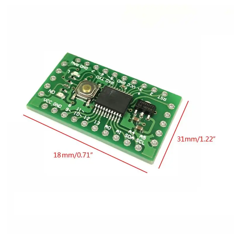 

1 Pcs 5V LGT8F328P SSOP20 MiniEVB instead of Pro Mini ATMEGA328P Higher Download Success Rate New