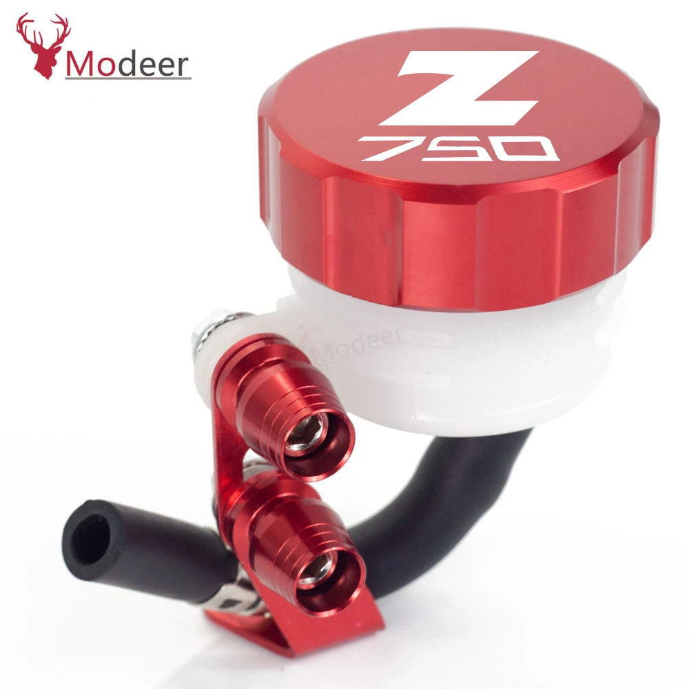 

LOGO Z750 Hot sale For KAWASAKI Z750 Z750R Z750S Z 750 Motorcycle Accessories Rear Brake Fluid Reservoir Cap Oil Cup 2017 -2022