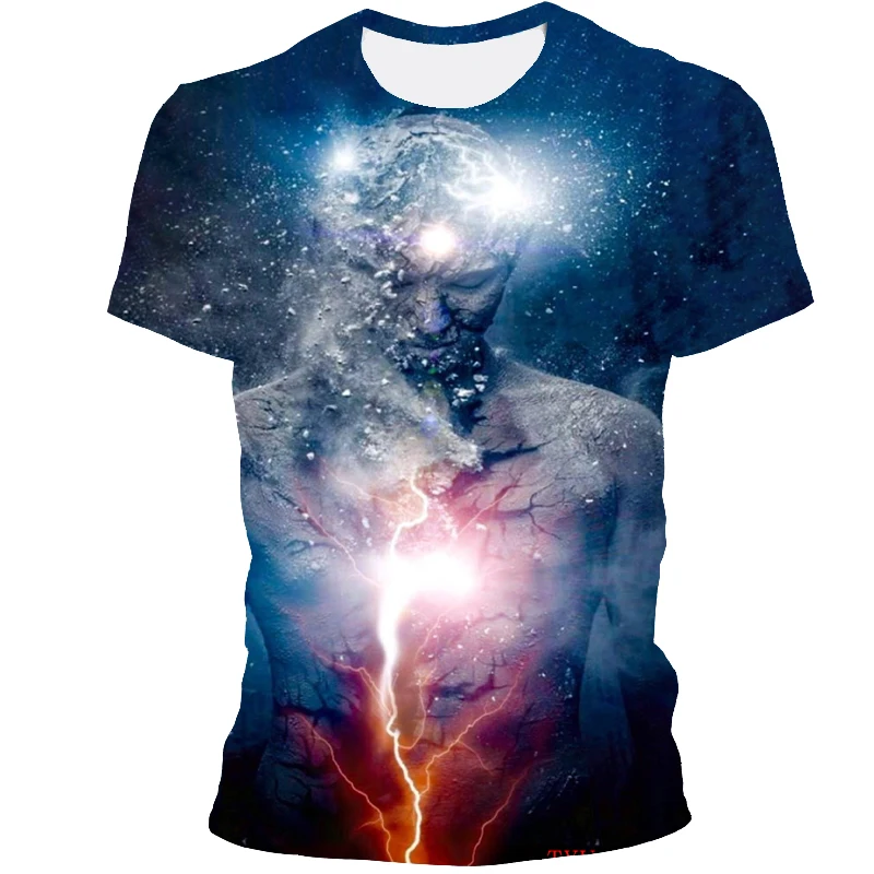 

2021 Characters 3D Printed Characters Interesting Men's Short-Sleeved Summer Tops For Men And Women Fashion T-Shirts Xxs-6xl