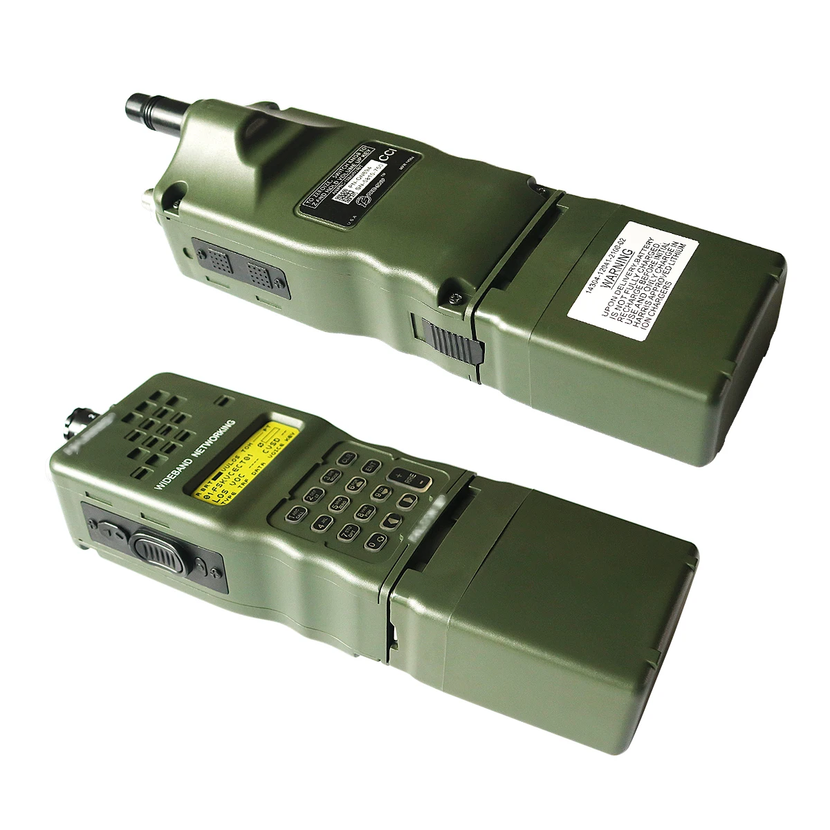 PRC-152 КНР 152 Харрис макет радиоприемника чехол, военные рации-иди и болтай Walkie модель для Baofeng Радио, не Функция с U94 PTT 6-pin вилкой/корейский производитель кабелей