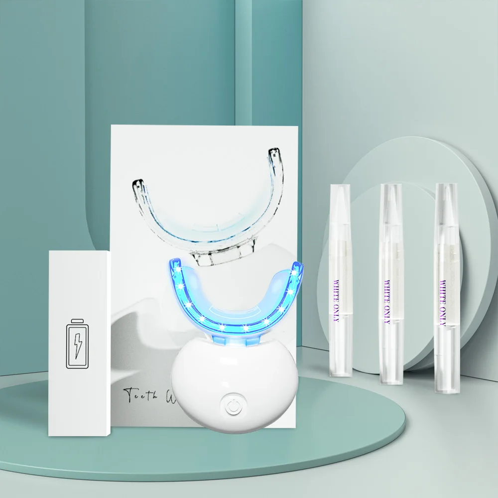 Luxsmile Family Teeth Whitening Set Smart Blue Light Charging Timed Whitening and Cleaning Teeth Convenient Use