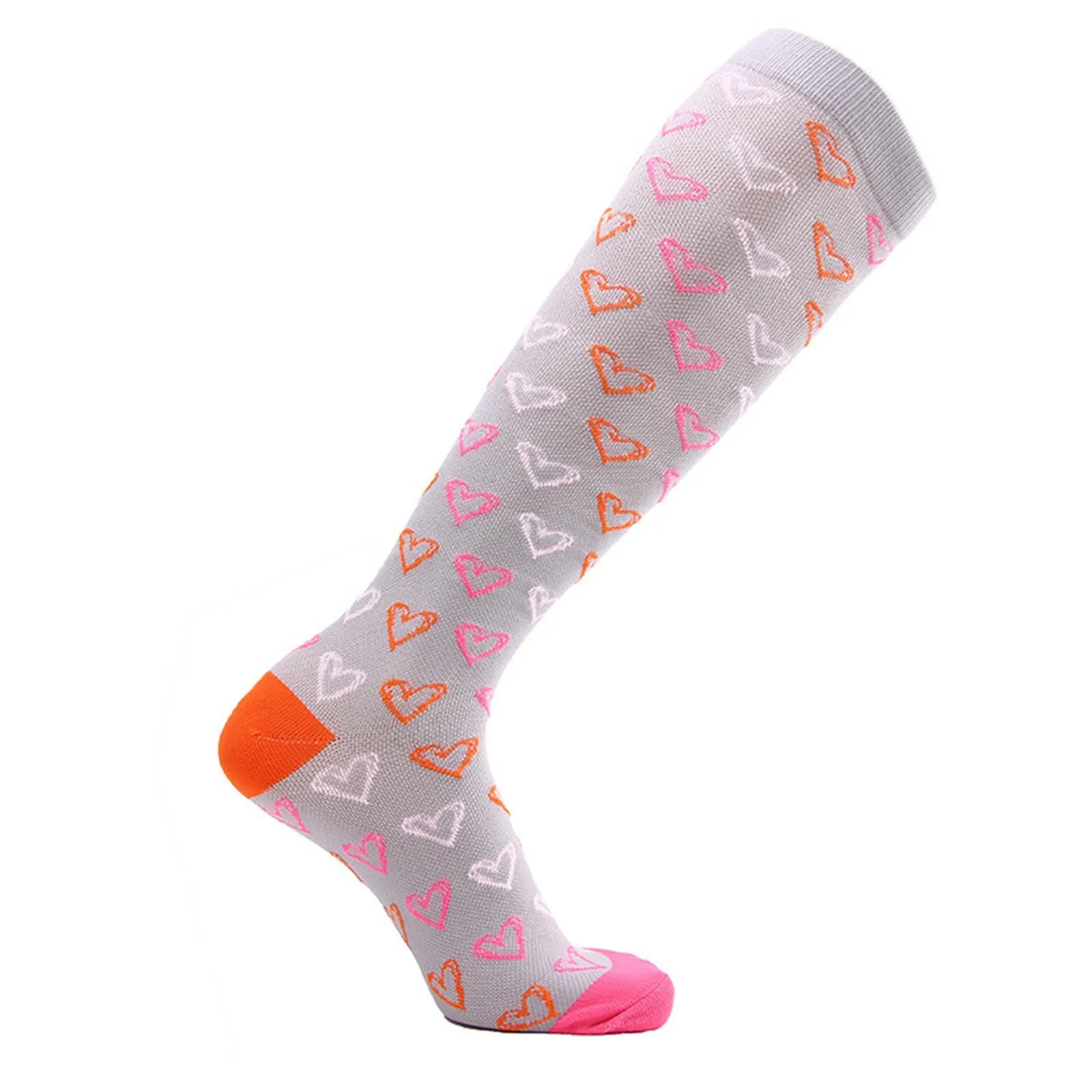 

Unisex 8 Pairs Socks Adult Brede Kalf Compressie Sports Socks S/M & L/XL
