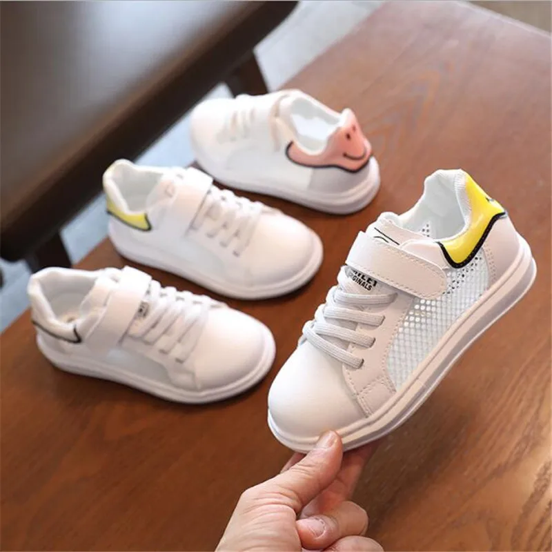 

Children's shoes 2021 summer new children's mesh breathable Board Shoes Boys and girls' soft soled antiskid casual shoes
