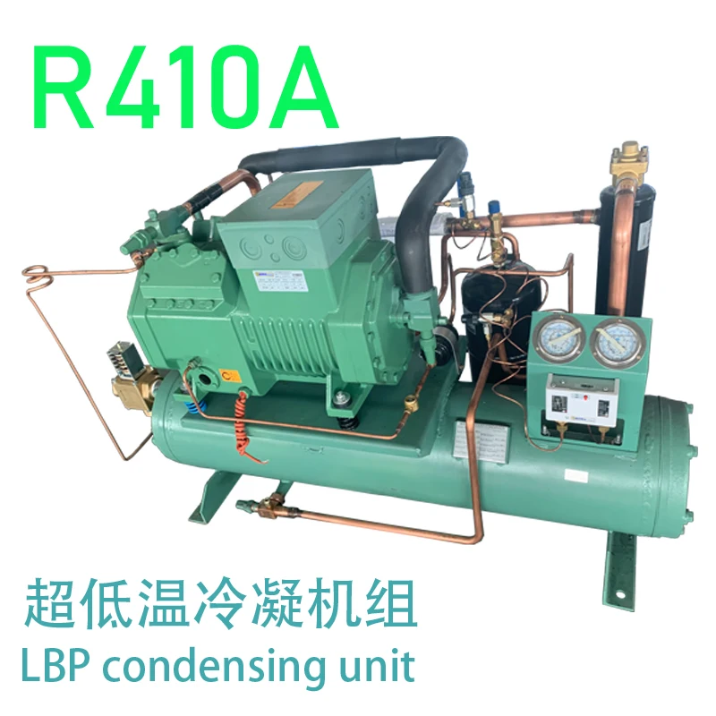 Конденсаторный блок с водяным охлаждением 25 л.с. R410a сверхнизкая температура