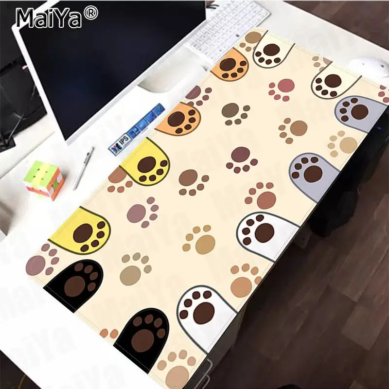 

Maiya Top Quality Cute Cats paw Customized laptop Gaming mouse pad Free Shipping Large Mouse Pad Keyboards Mat