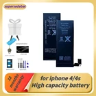 Аккумулятор Supersedeba, оригинал, 0 циклов, для Iphone 4, для Iphone 4s, аккумулятор для Apple Iphone 4 4s