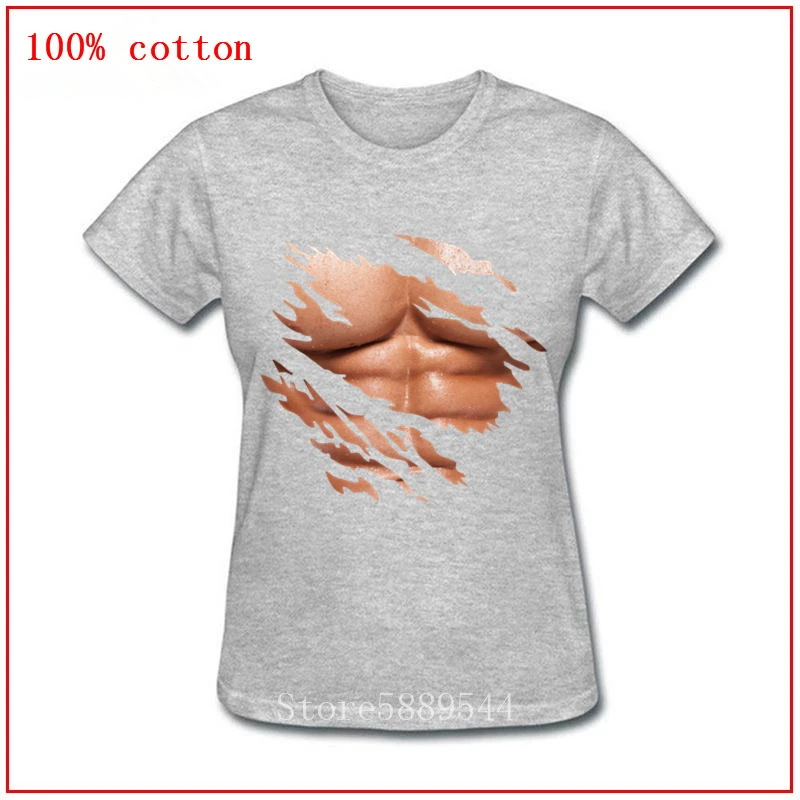 2020 большие шесть упаковок Abs мышцы футболка Топы голые личности Новинка футболки