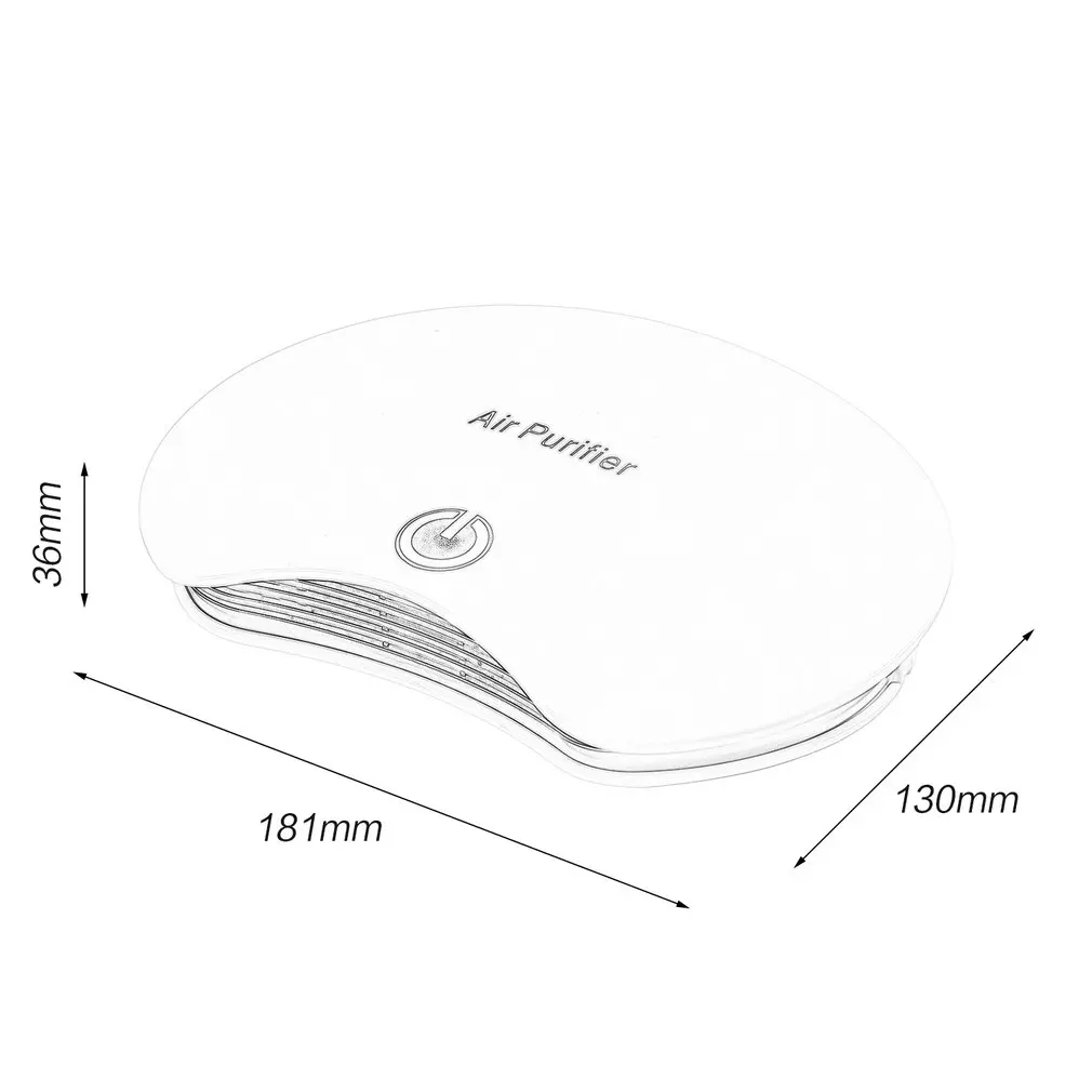 

Intelligent Touch-type Fresh Air Purifier Car Ionizer Anion Car Air Purifier Formaldehyde Remover Air Cleaner For Home