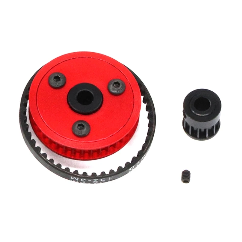 

2021 New 3.2/5.0mm Belt Drive Transmission Gears System for 1/10 RC Car Crawler