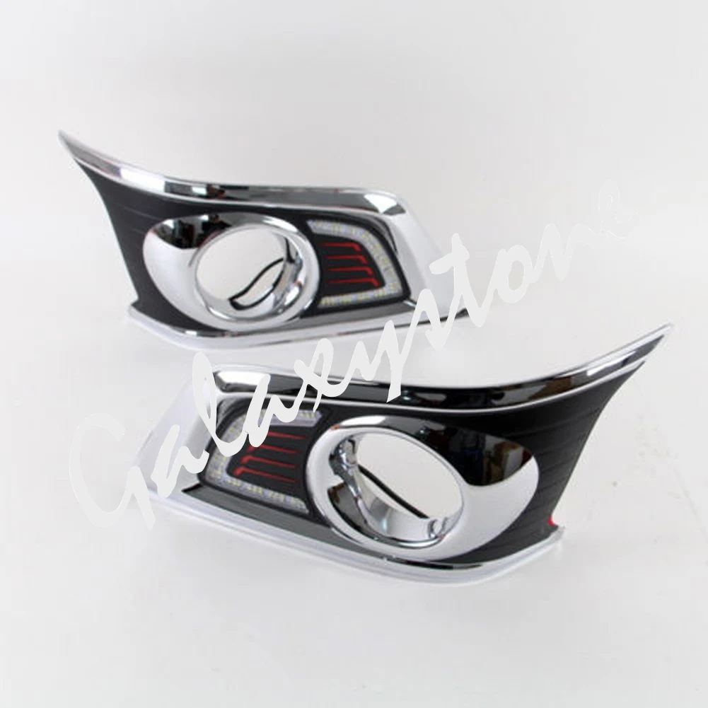 Дневные ходовые огни светодиодные дневные с крышкой для Honda Hilux Vigo 2012 2013 2014 |