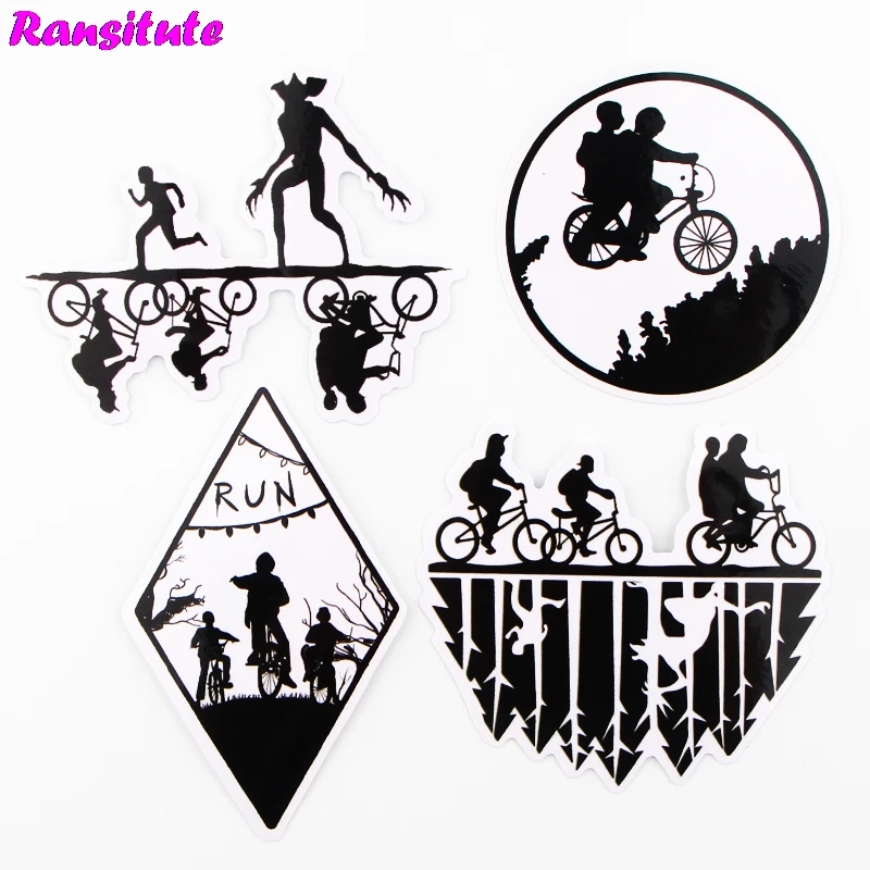 42 шт./компл. персональные забавные детские игрушки наклейки DIY багаж скейтборд