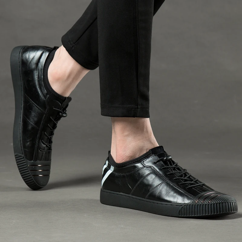 

Mens Causal Shoes Casual Sneaker Mens Shoes Loafers Zapatos Hombre Cuero Leisure Zapatillas Sneakers Fashion Leather
