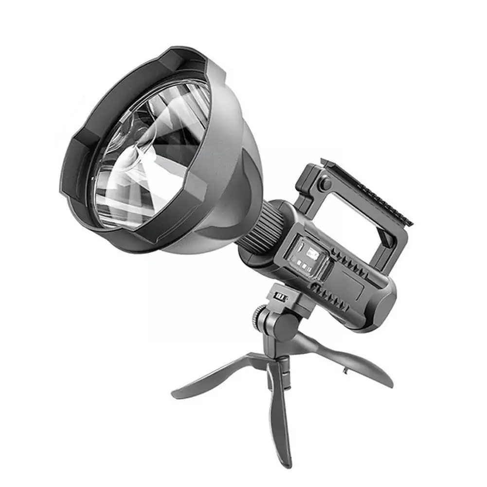 

Уличный портативный фонарик, ручной водонепроницаемый, для кемпинга, работы, ночной перезаряжаемый, для рыбалки, прожектор, ночной Y7M8