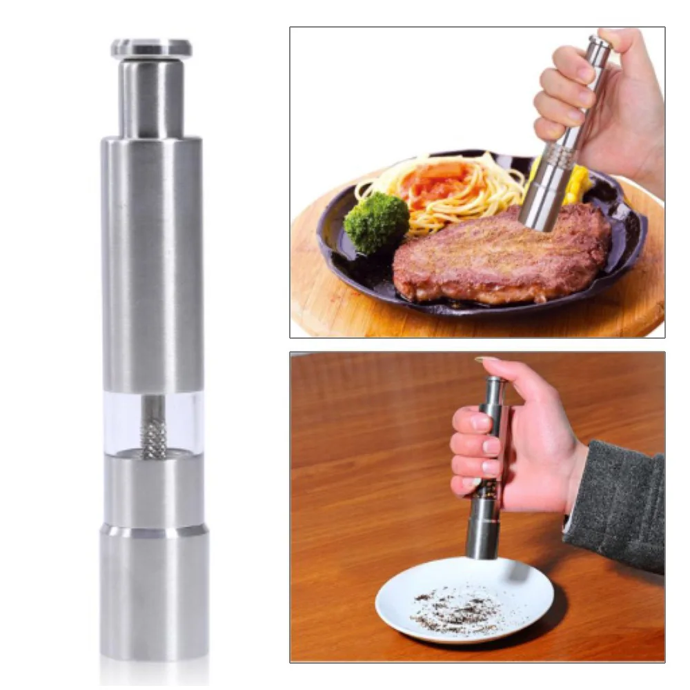GT мельница для перца из нержавеющей стали соли и реквизит ручной шейкер ручная