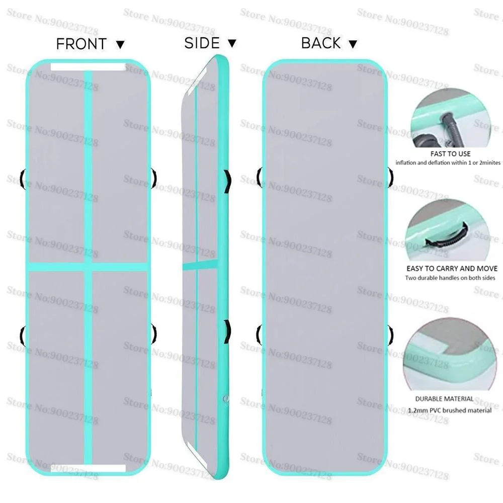 Надувной акробатический матрас для гимнастики 3*1*0,1 метра с насосом.