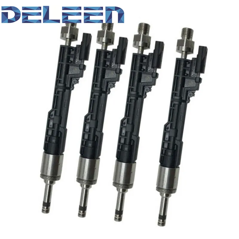 

Deleen 4x High impedance Fuel Injector FJ1178 / 13647639994 GDI For BMW Car Accessories