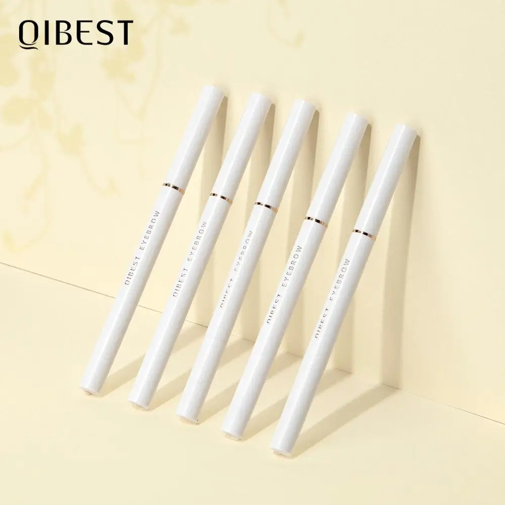 Водостойкий карандаш для бровей QIBEST 5 цветов тату ТИНТ Косметика макияжа глаз