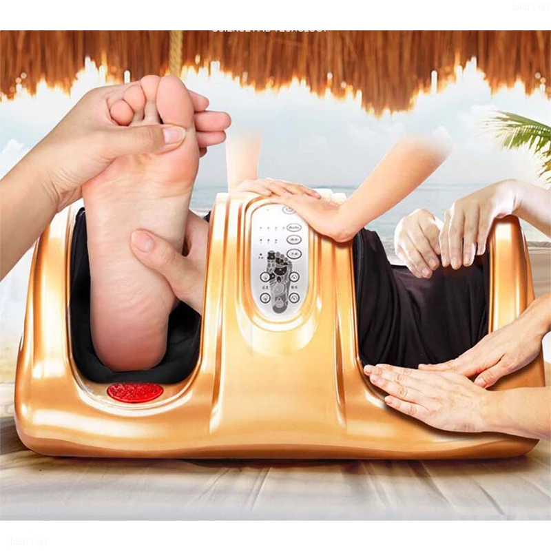 Домашний автоматический массажный аппарат для ног реабилитационная терапия 220 В