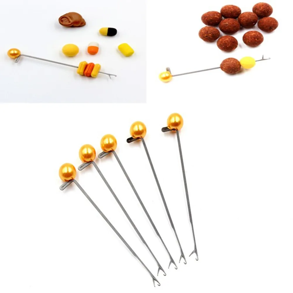 

5Pcs Baiting Needles Carp Fishing Boilie Needles Lead Core Rigs Splicing Tools 7.5cm Iscas Pesca Fishing Tackle Tools Accessory