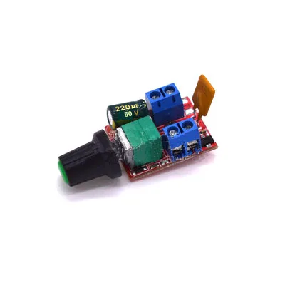 Мини двигатель постоянного тока контроллер скорости ШИМ 3V6 12 24 35V переключатель