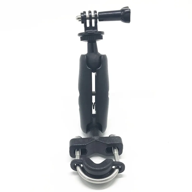 Рельсовый штатив держатель на руль мотоцикла для экшн камеры Go Pro Hero SJC AM Xia