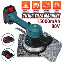 88v tiles tiling machine tile vibrator suction cup adjustable protable automatic floor vibrator leveling tool with 12 battery