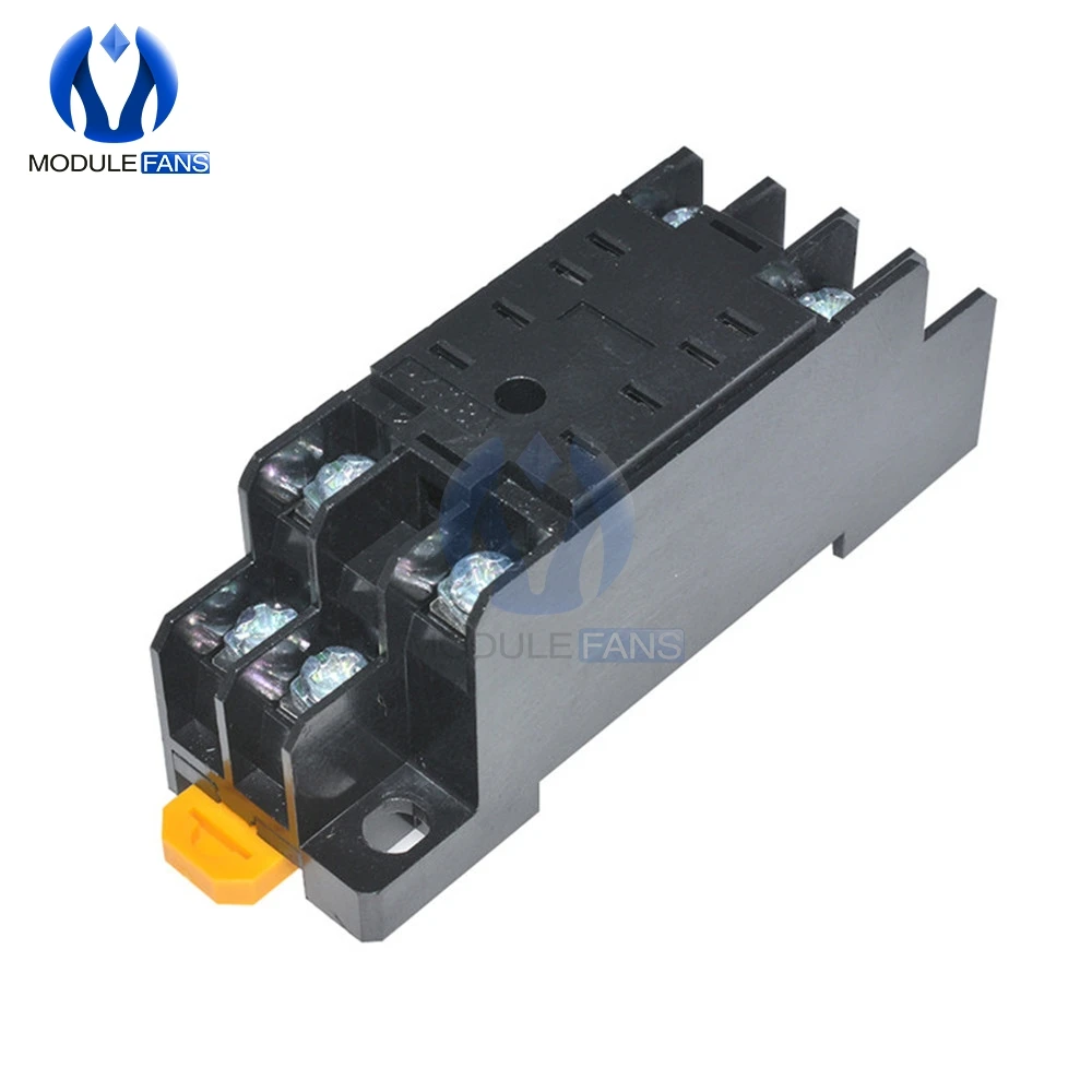 Новый AC 220V DC 24V 5A 8 Pin PYF08A основание релейного разъема для MY2NJ/HH52P/ H3Y