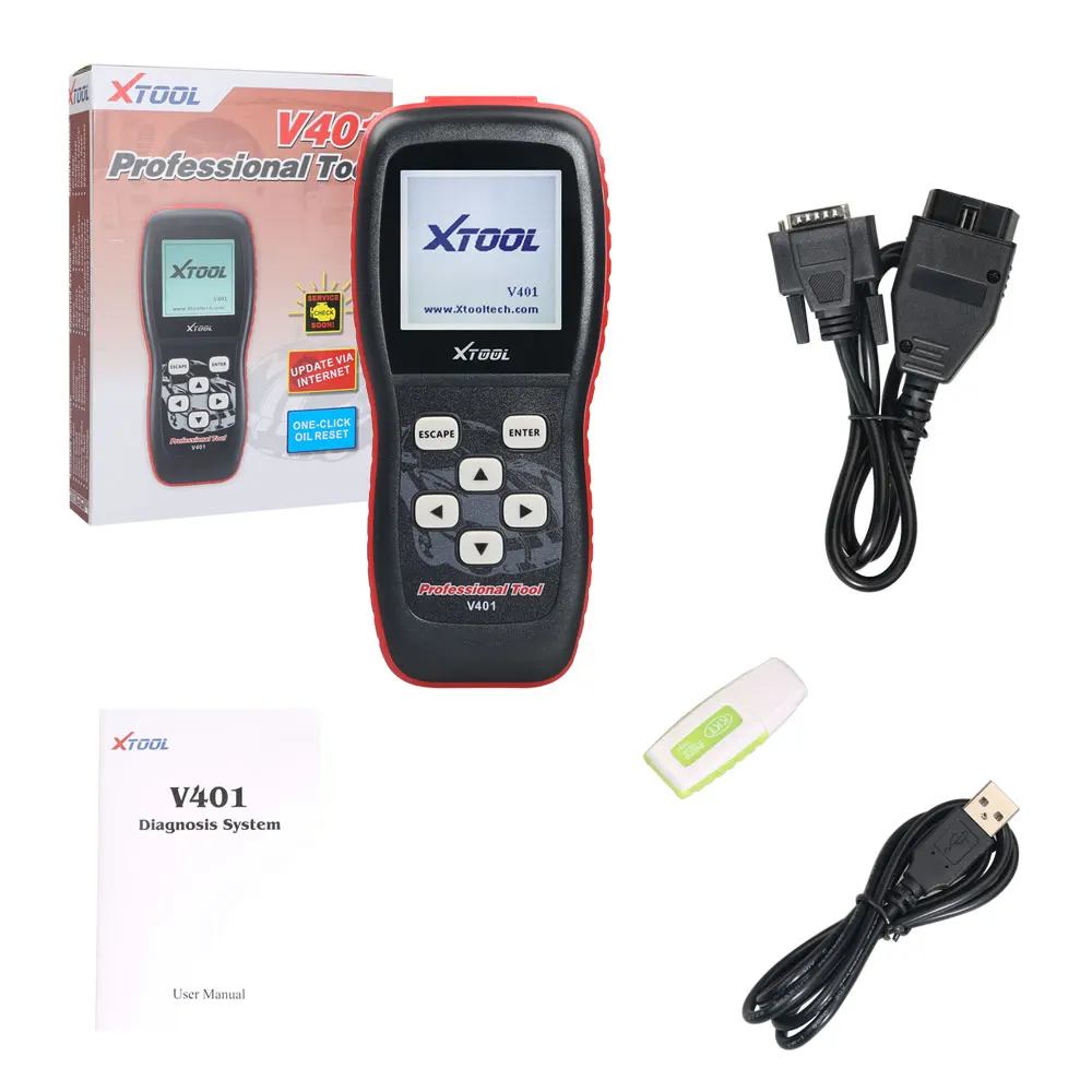 Диагностический инструмент XTOOL V401 для AUDI/SEAT/SKODA/VW OBD2| |