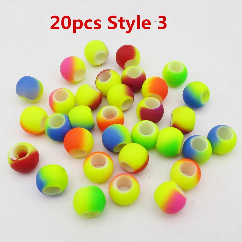 20pcs Style 3 20 шт.-100 шт., вязаная крючком Детская коробка для девочек, косички для волос, косички, дредлок, бусины, кольца, трубка, плетение, аксессуары для наращивания волос - Цвет: 20pcs Style 3