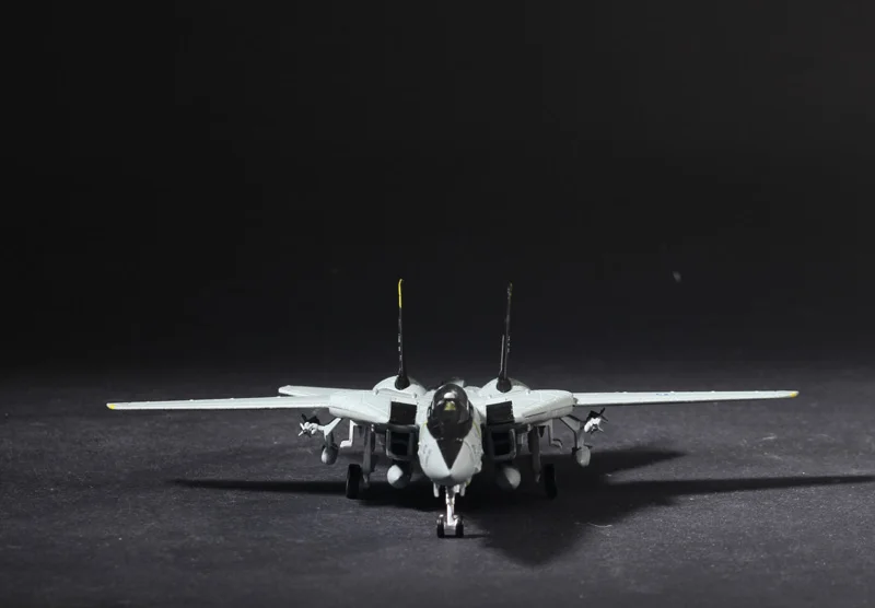 Amer Com US Navy Grumman F-14B Tomcat Jolly Rogers Fighter 1/100 литая модель