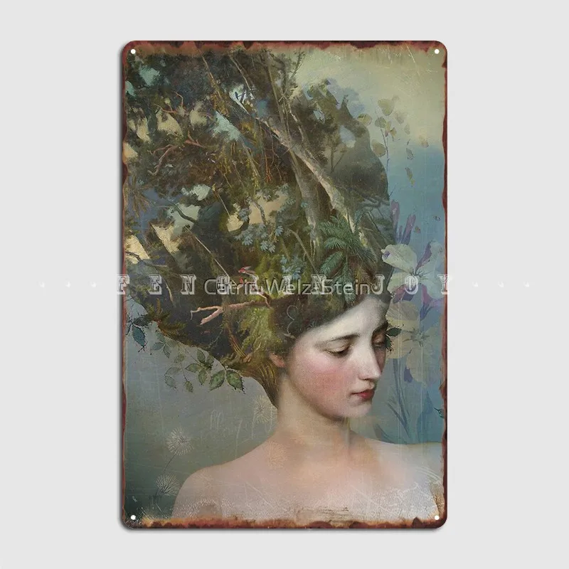 

Портрет 17 металлический плакат на стену паб гараж на заказ фотоплакат