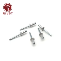 din en iso 15977 2050100200pcs m4 8 aluminum and iron round head multi size high quality rivets blind rivets