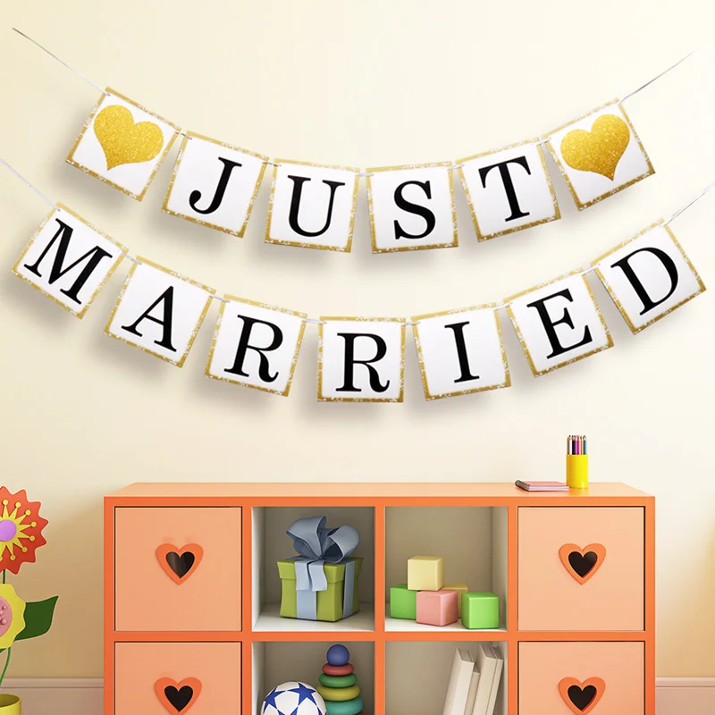 Винтажный Свадебный баннер 5 м гирлянда для флажков реквизит фотобудки