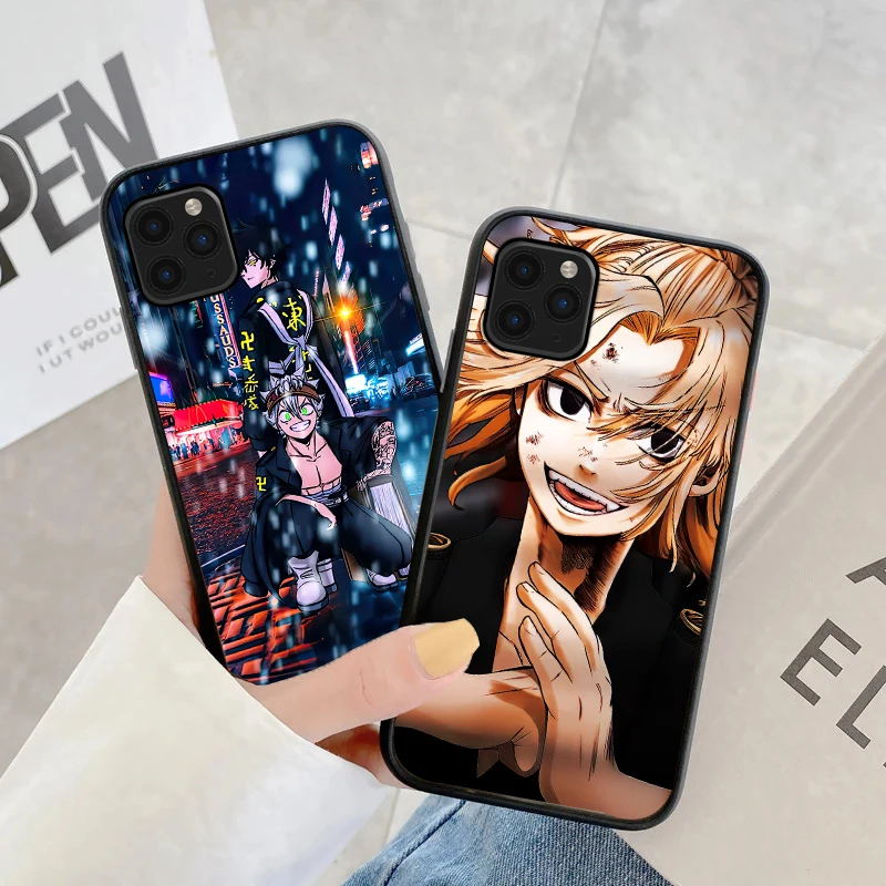 

Japanese anime Tokyo Revengers Phone Case For iPhone 6 6S 7 8 X XS XR 11 12 13 13 Pro Mini SE 2020 Soft silicone Cover Fundas