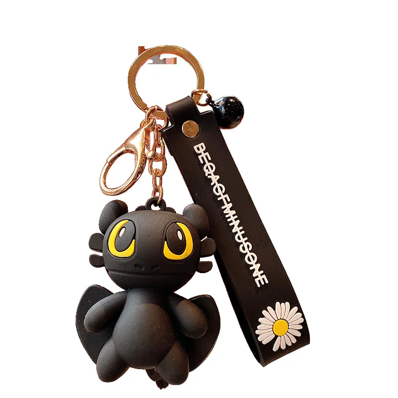 New Anime How to Train Your Dragon Toothless Keychain Action figure Toy 3 Light Fury Key Ring toys For Children | Игрушки и хобби
