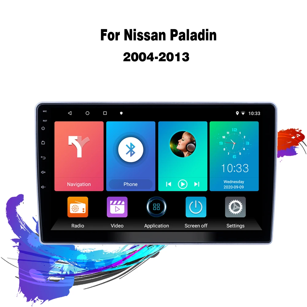 

Eastereggs For Nissan Paladin 2004-2013 9 Inch 2 din Android Car Radio Stereo WIFI GPS Navigation Multimedia Player head unit