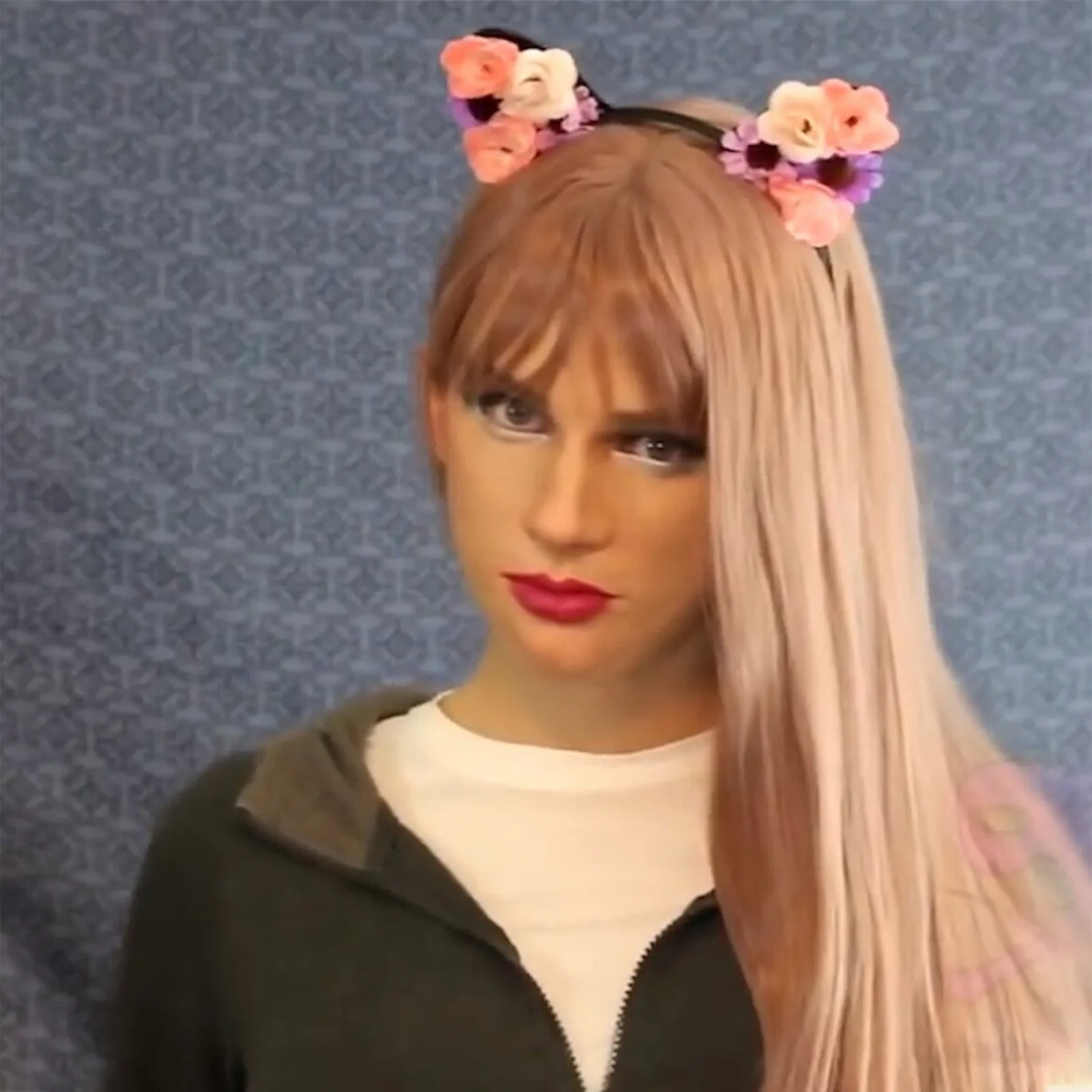 Забавная латексная Реалистичная маска для женщин забавная супермягкая