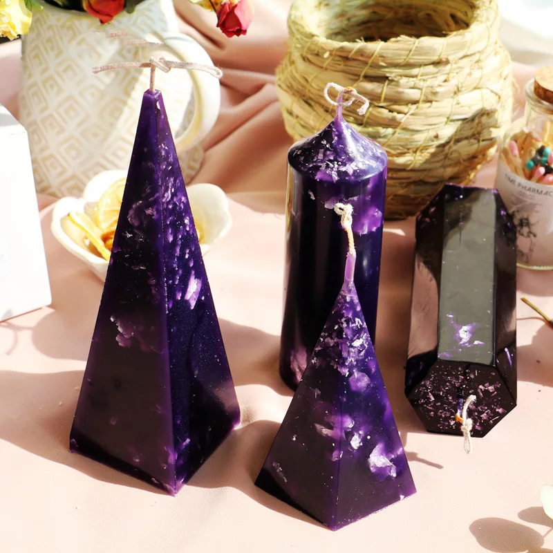 Украшение для свечей Золотая фольга сделай сам материал парафиновая свеча